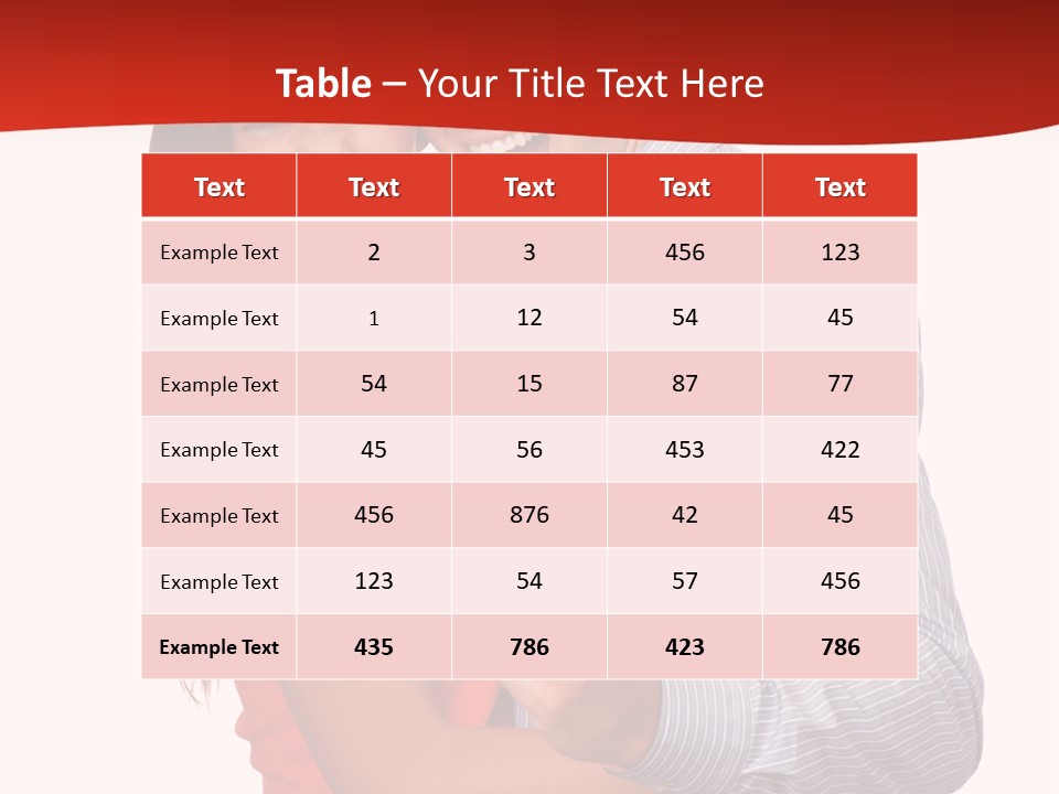 Beautiful Background Flowers PowerPoint Template