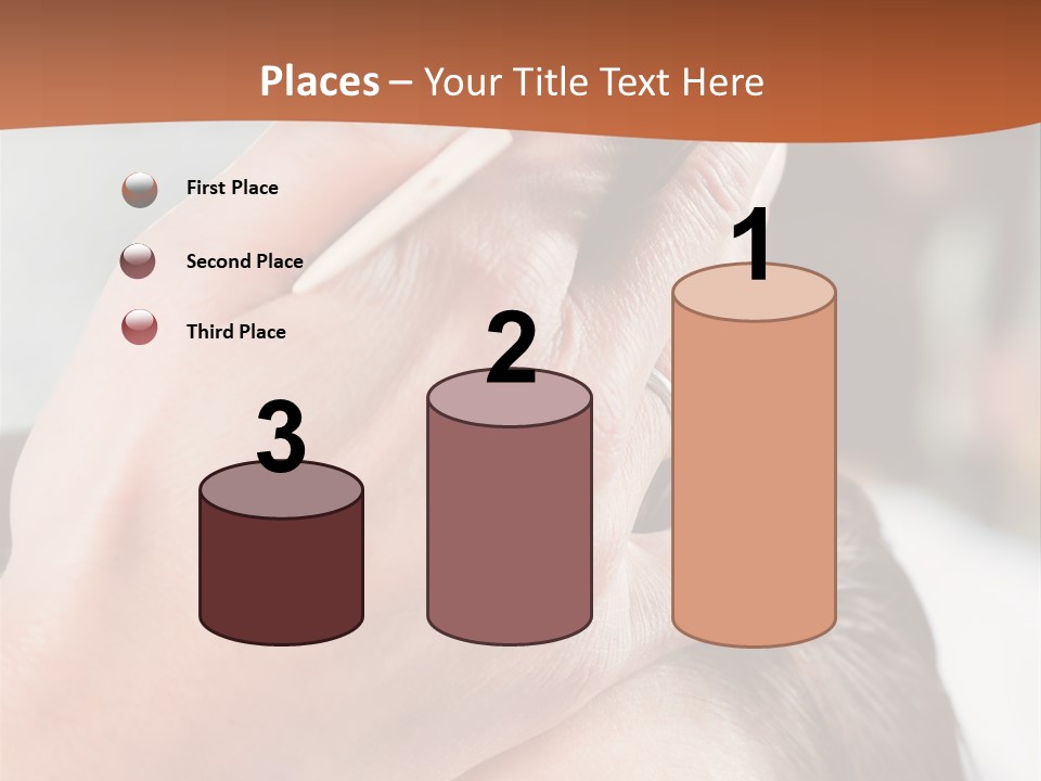 Woman Female Cut PowerPoint Template