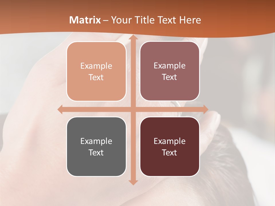 Woman Female Cut PowerPoint Template