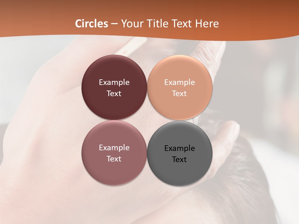 Woman Female Cut PowerPoint Template