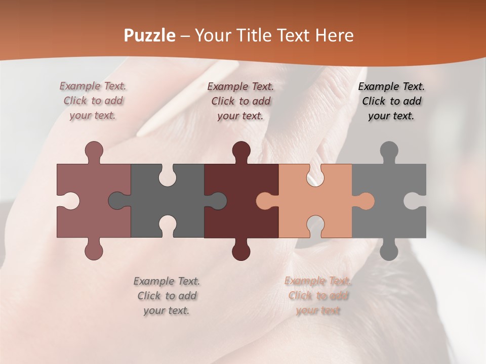 Woman Female Cut PowerPoint Template
