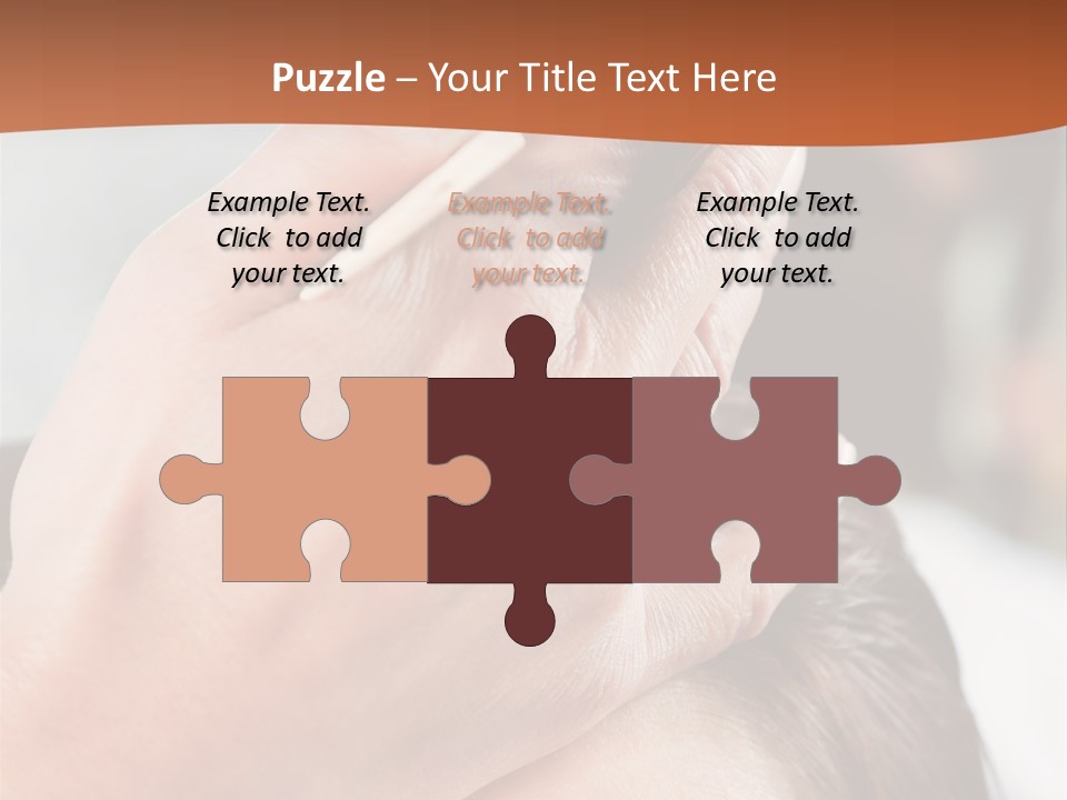 Woman Female Cut PowerPoint Template