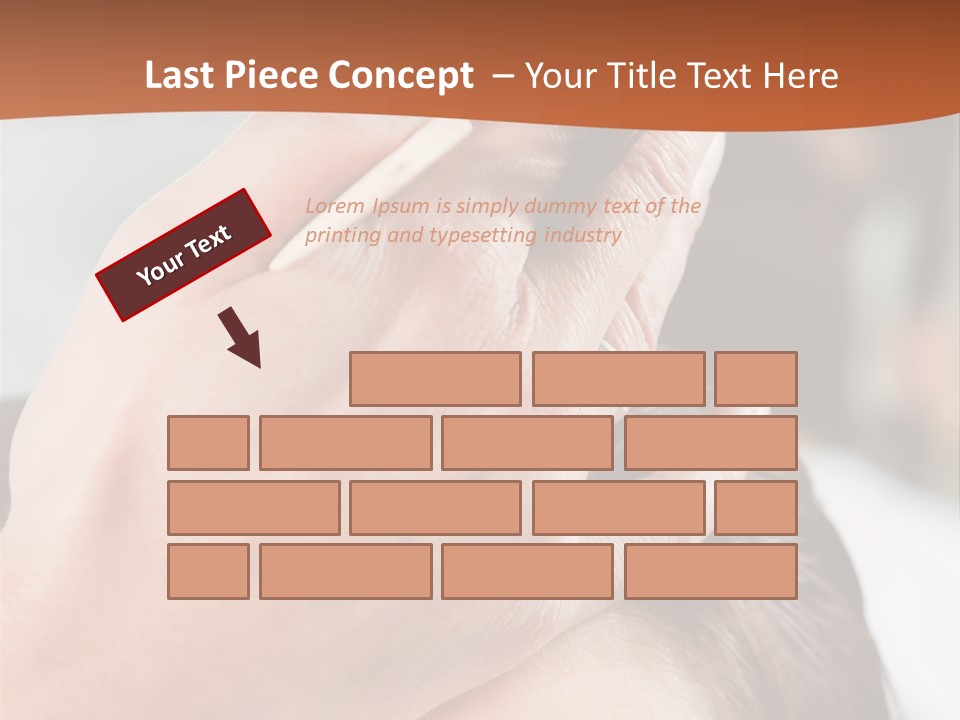 Woman Female Cut PowerPoint Template