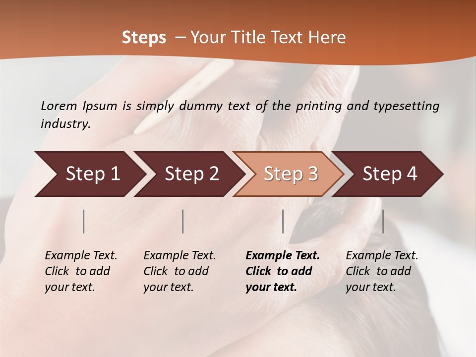 Woman Female Cut PowerPoint Template
