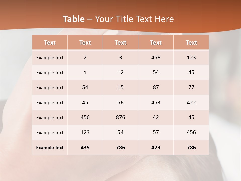 Woman Female Cut PowerPoint Template