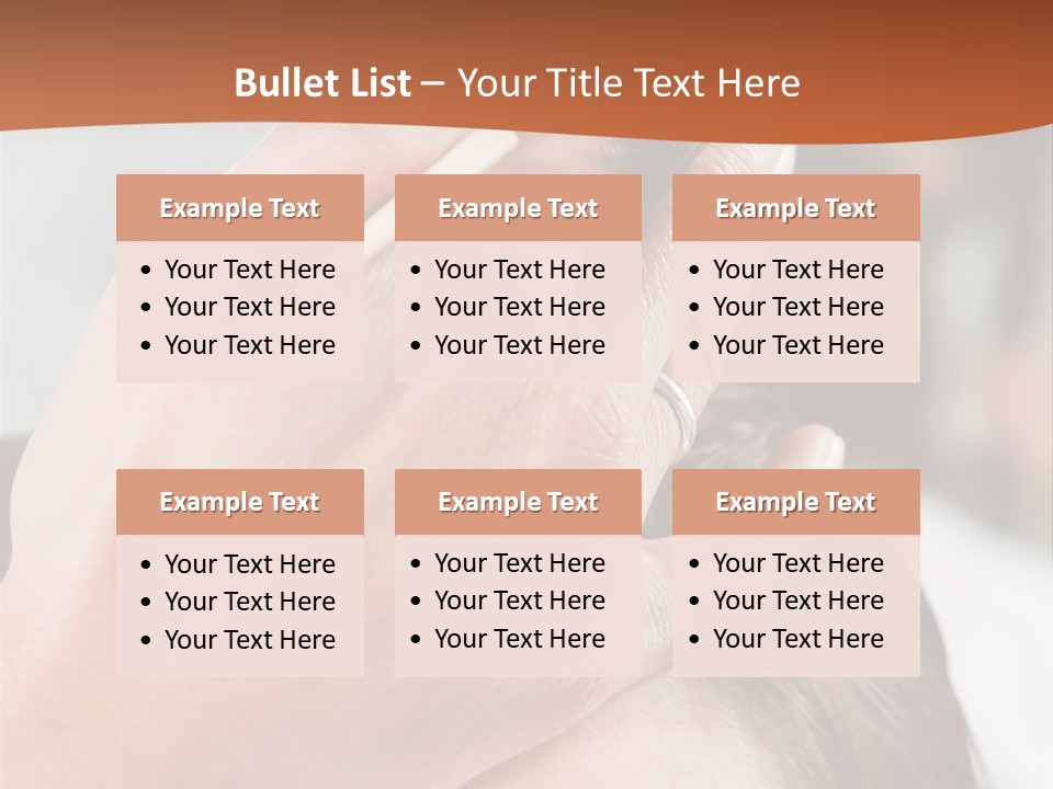 Woman Female Cut PowerPoint Template