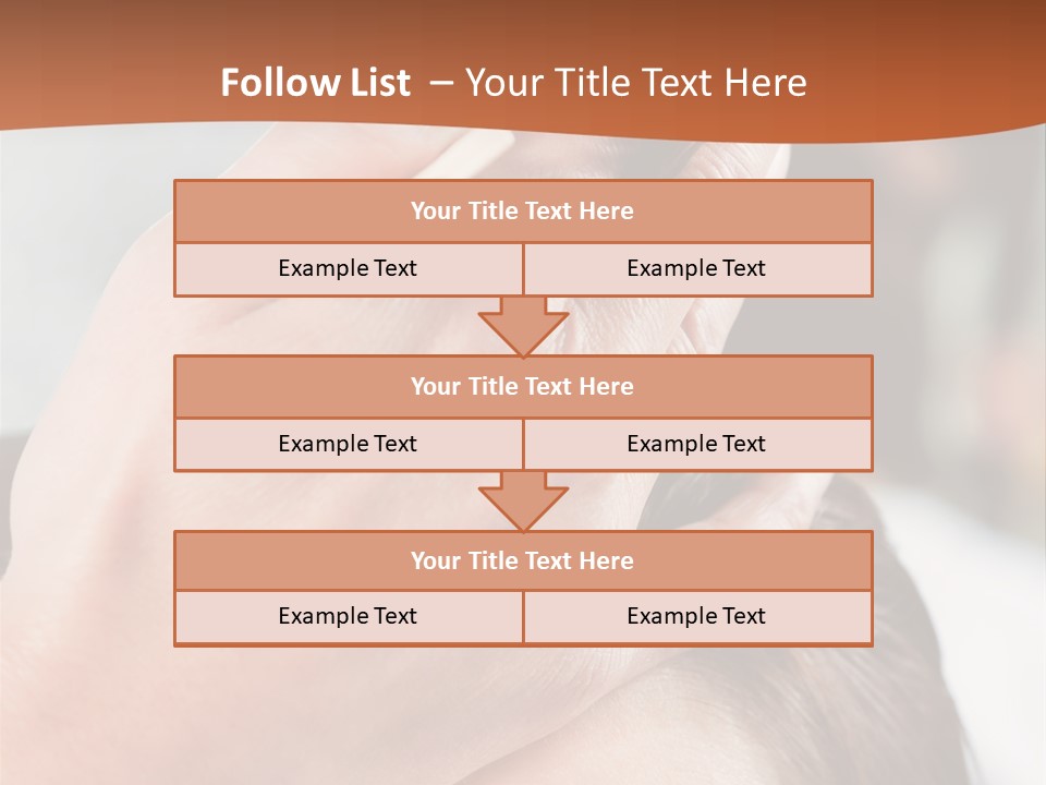 Woman Female Cut PowerPoint Template