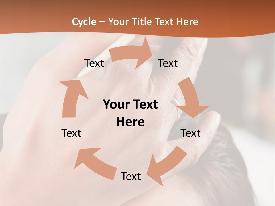 Woman Female Cut PowerPoint Template