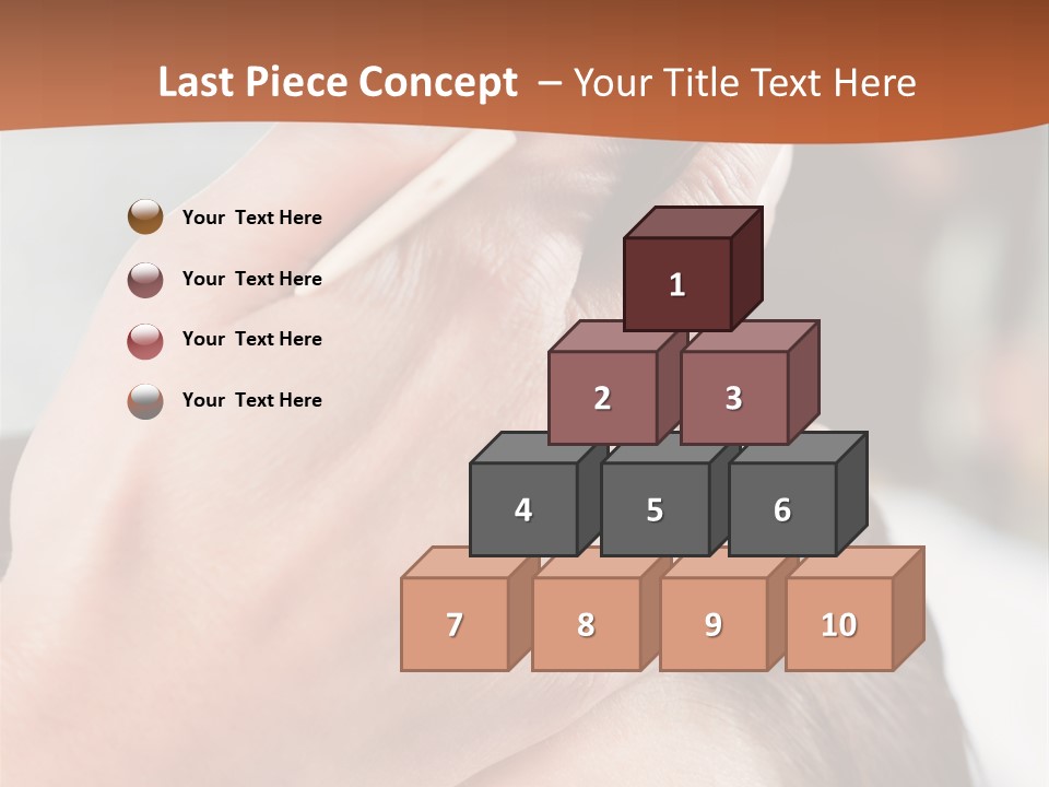 Woman Female Cut PowerPoint Template