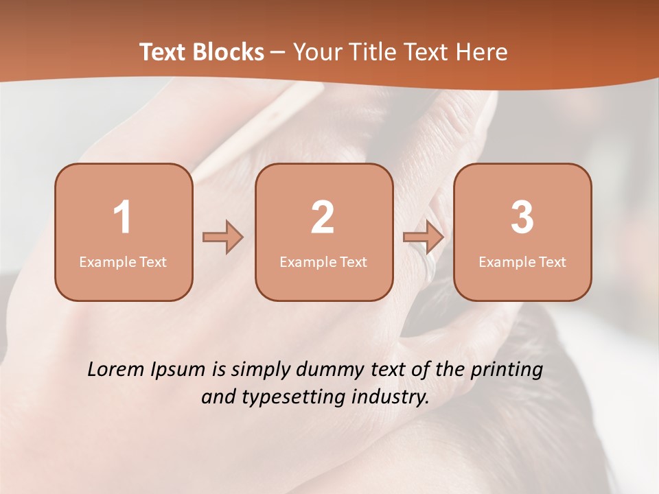 Woman Female Cut PowerPoint Template