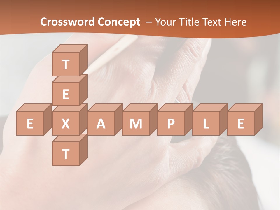 Woman Female Cut PowerPoint Template