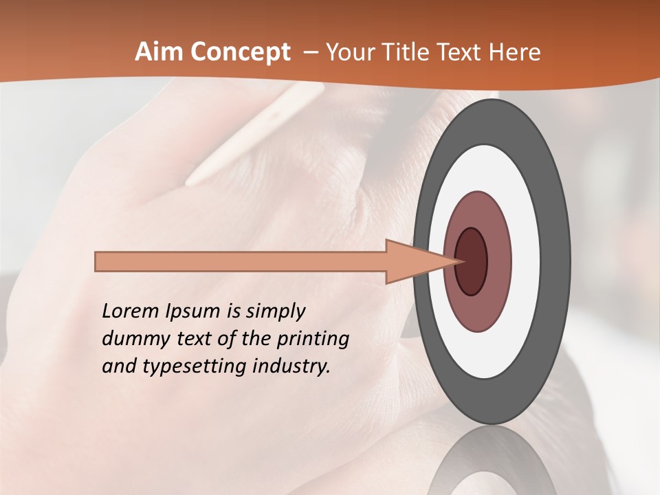 Woman Female Cut PowerPoint Template