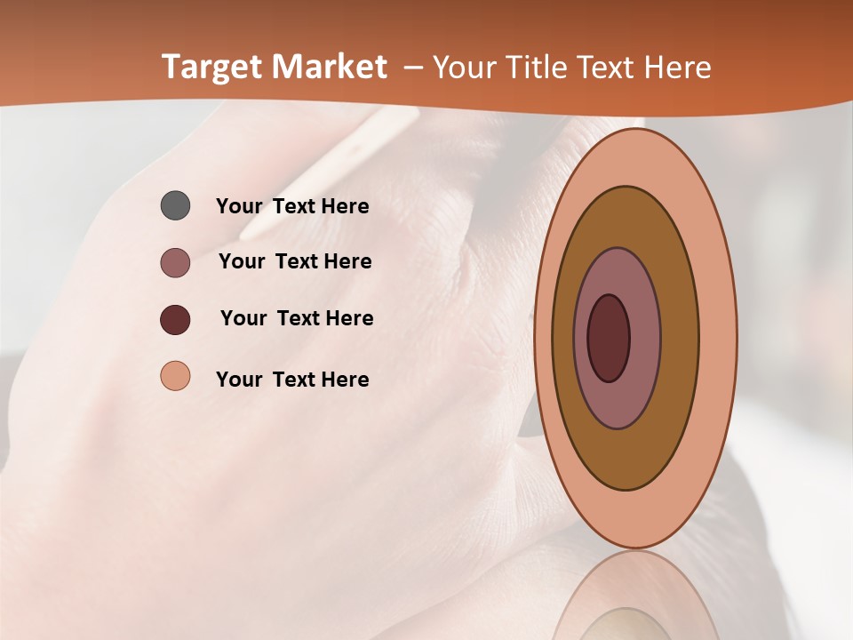 Woman Female Cut PowerPoint Template