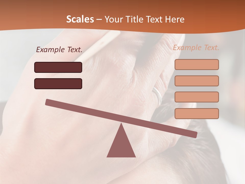 Woman Female Cut PowerPoint Template