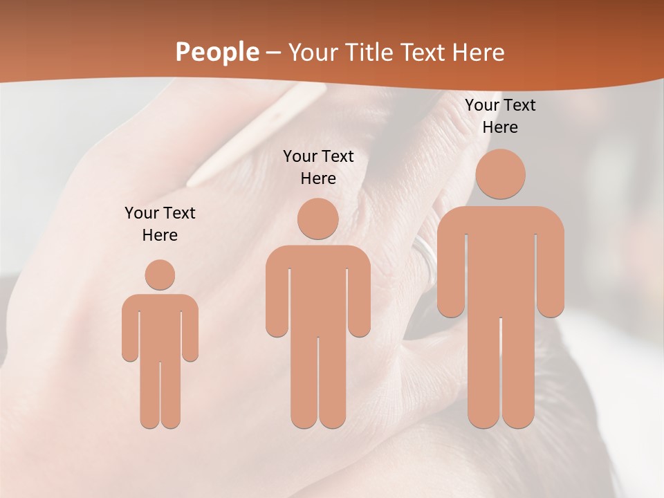 Woman Female Cut PowerPoint Template