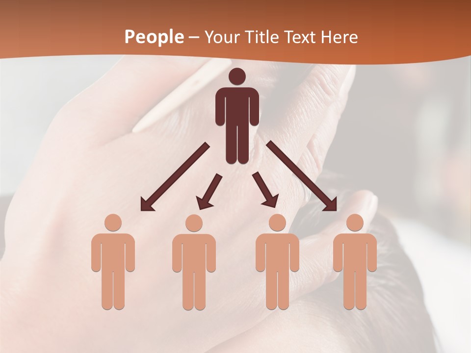 Woman Female Cut PowerPoint Template