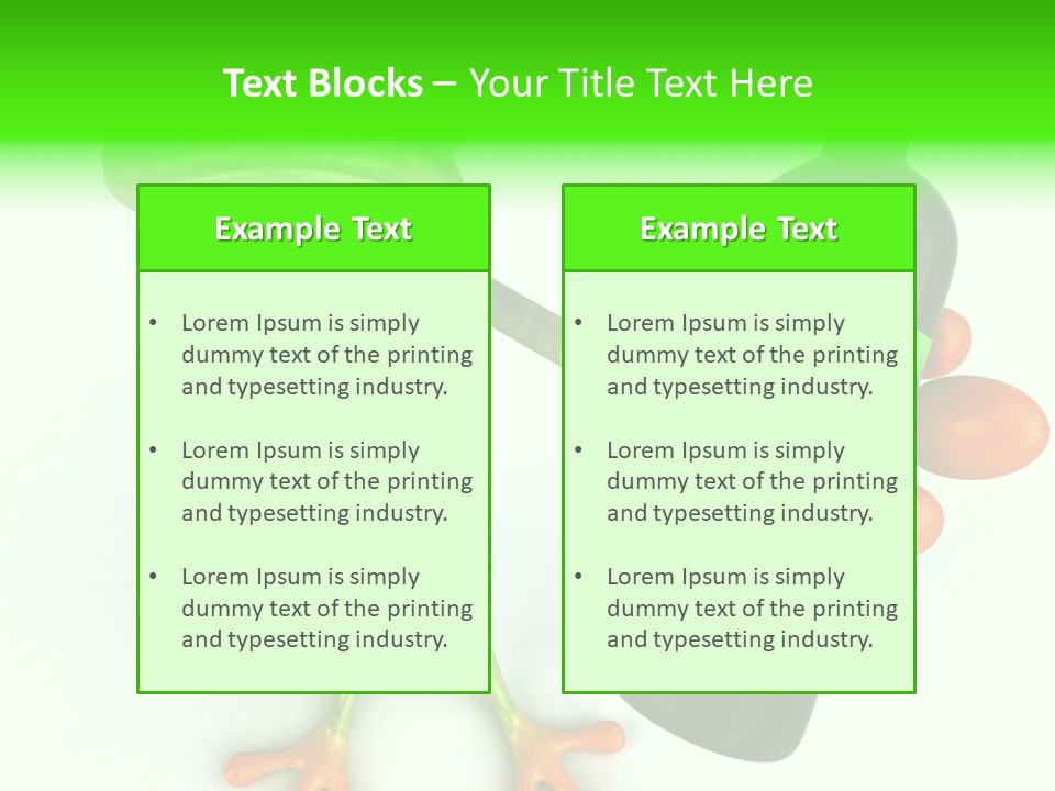 A Frog Is Holding A Bottle Of Wine PowerPoint Template