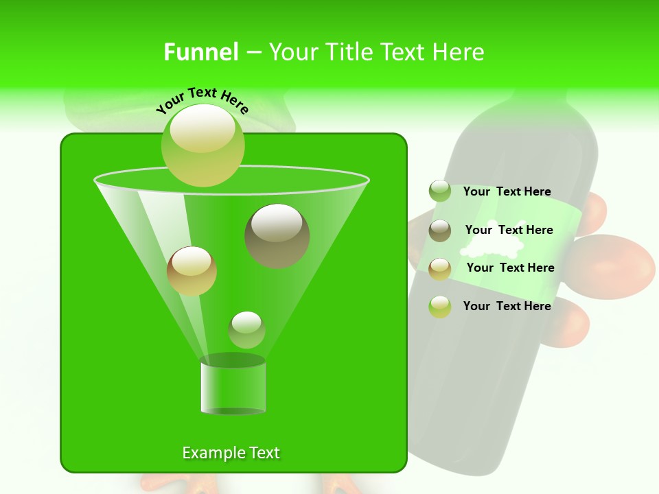 A Frog Is Holding A Bottle Of Wine PowerPoint Template