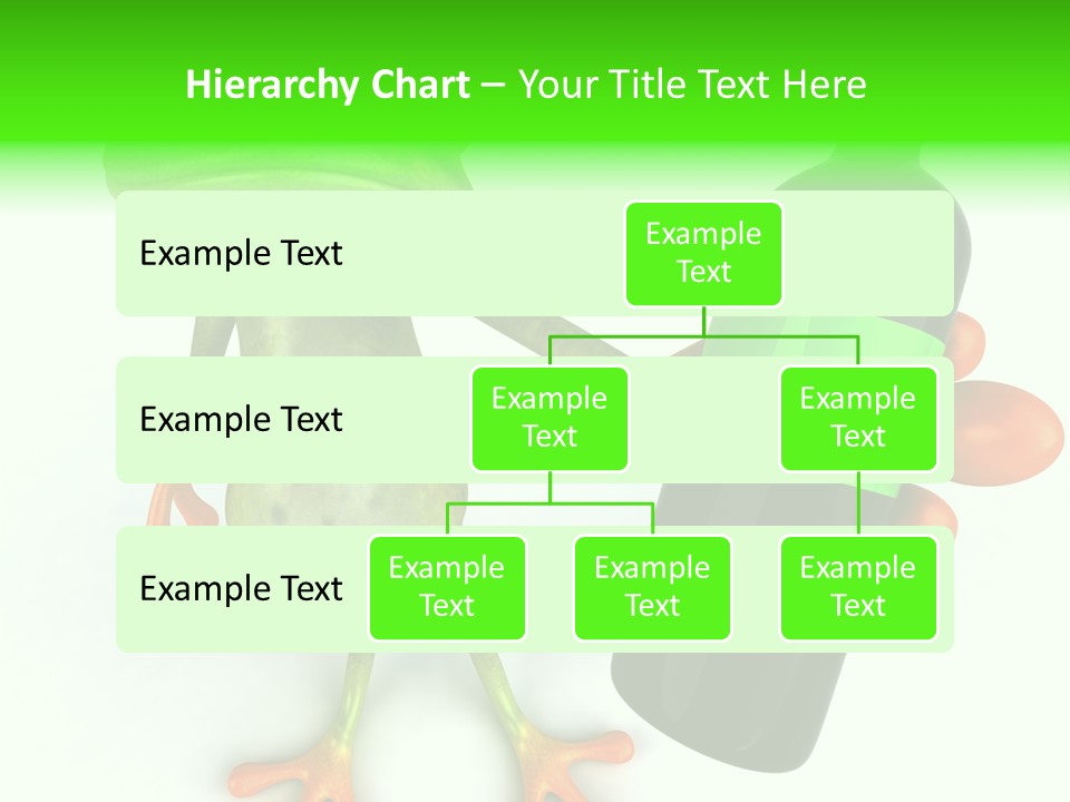 A Frog Is Holding A Bottle Of Wine PowerPoint Template