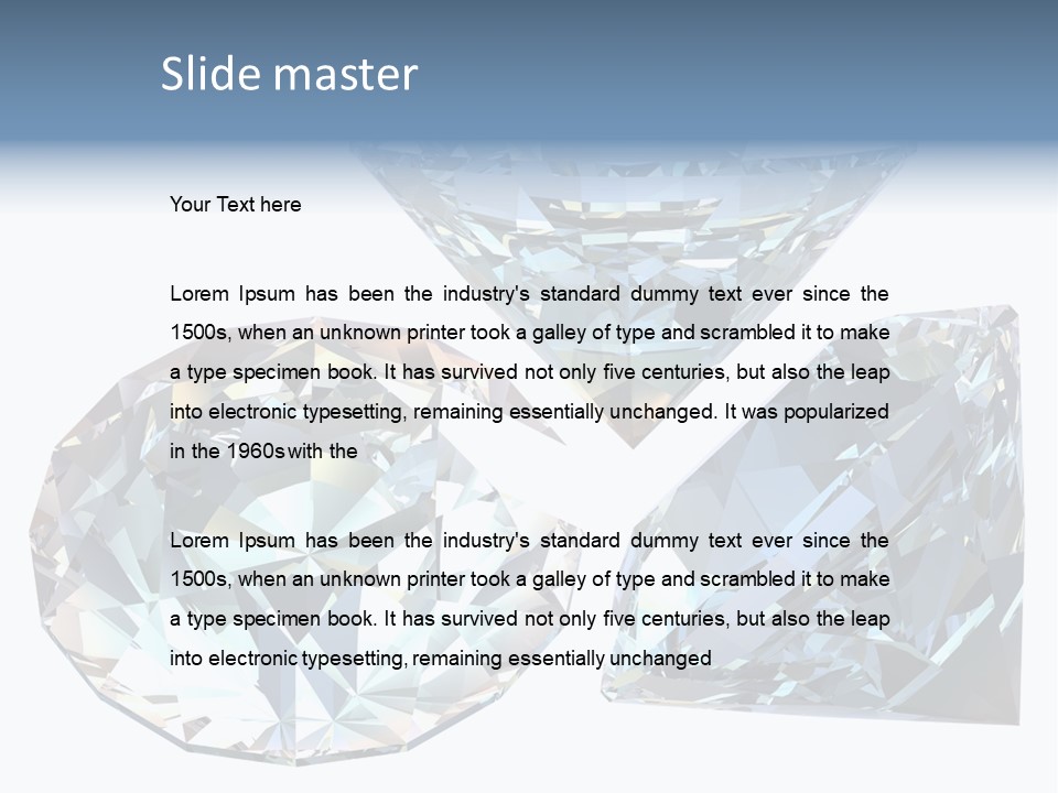 Model Cheerful Studio PowerPoint Template