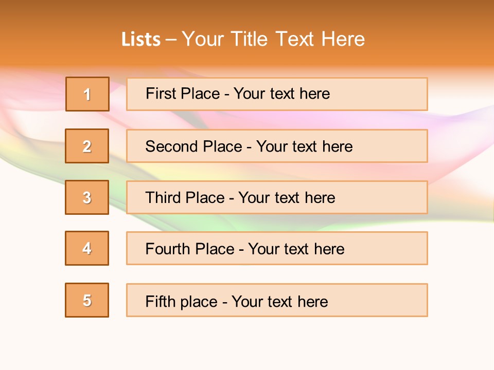 Artistic Steam Graphics PowerPoint Template