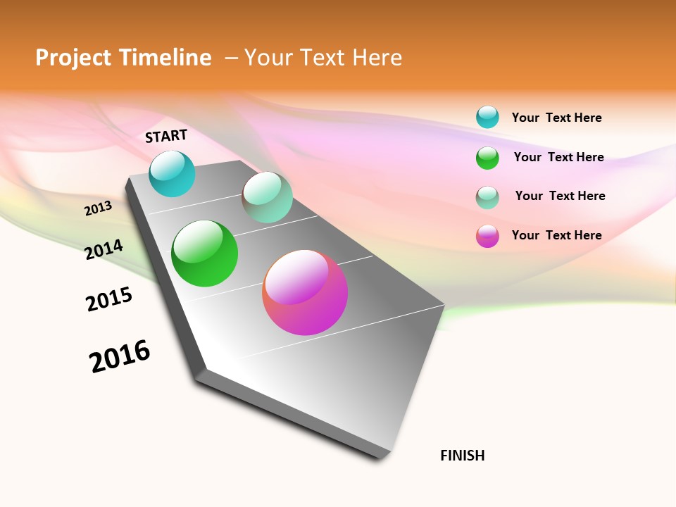 Artistic Steam Graphics PowerPoint Template