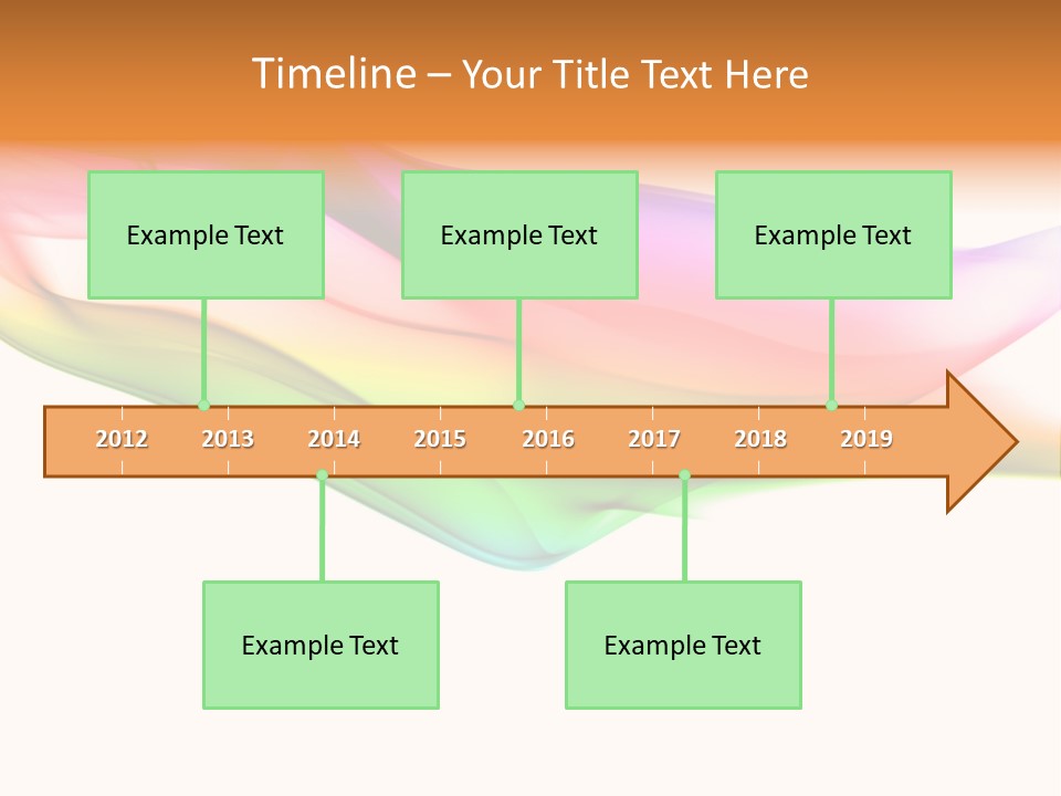 Artistic Steam Graphics PowerPoint Template