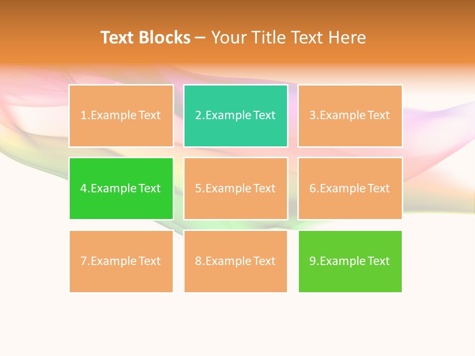 Artistic Steam Graphics PowerPoint Template
