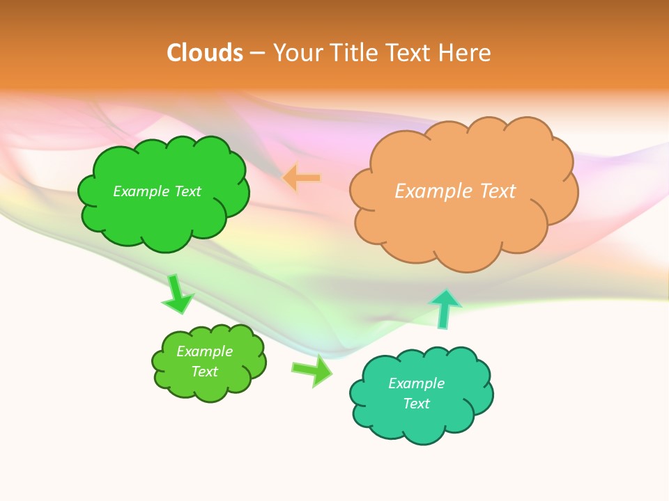 Artistic Steam Graphics PowerPoint Template