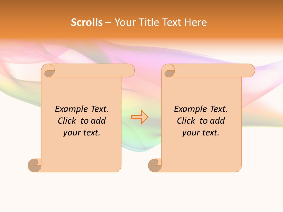Artistic Steam Graphics PowerPoint Template