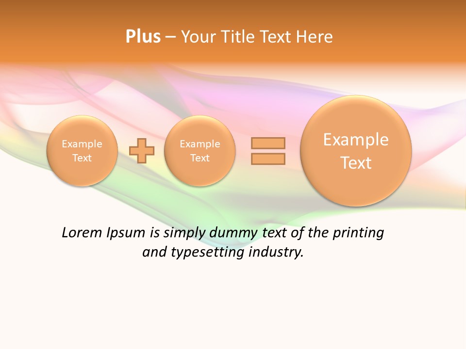 Artistic Steam Graphics PowerPoint Template