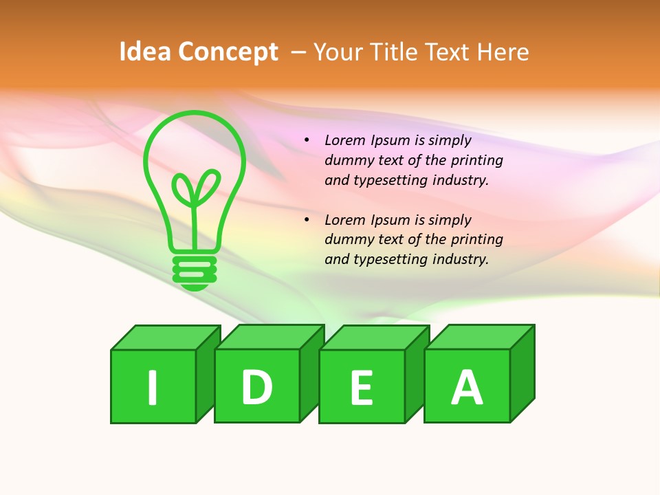 Artistic Steam Graphics PowerPoint Template