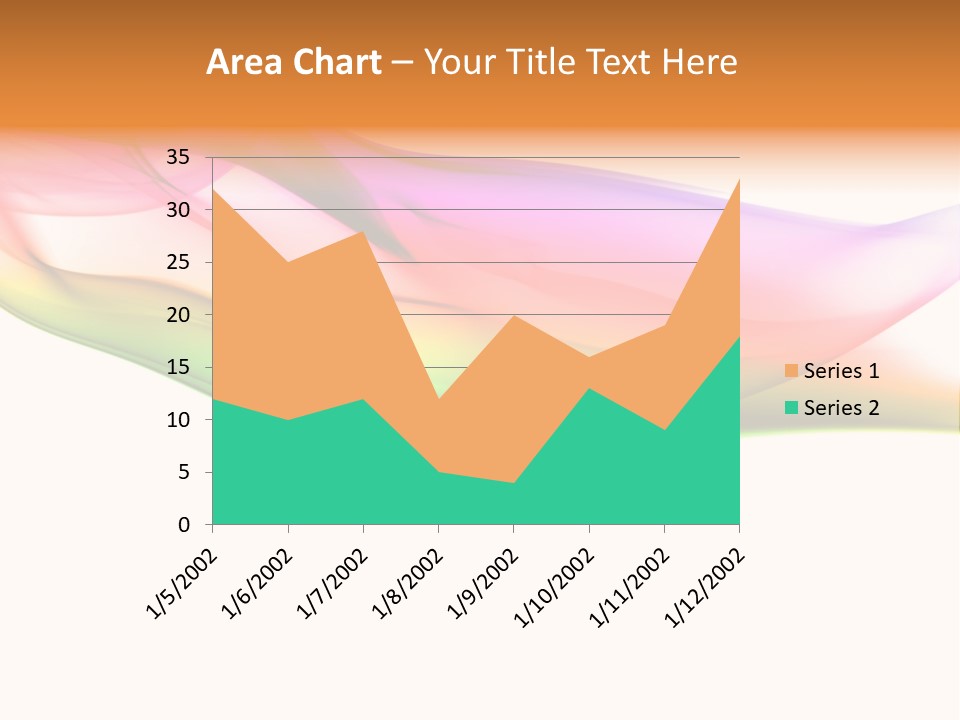Artistic Steam Graphics PowerPoint Template