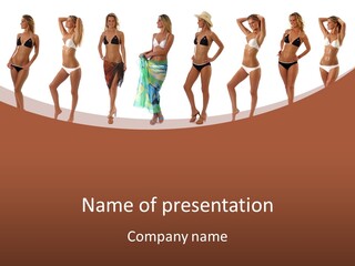 Panties Young People PowerPoint Template