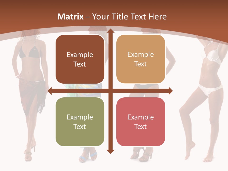 Panties Young People PowerPoint Template