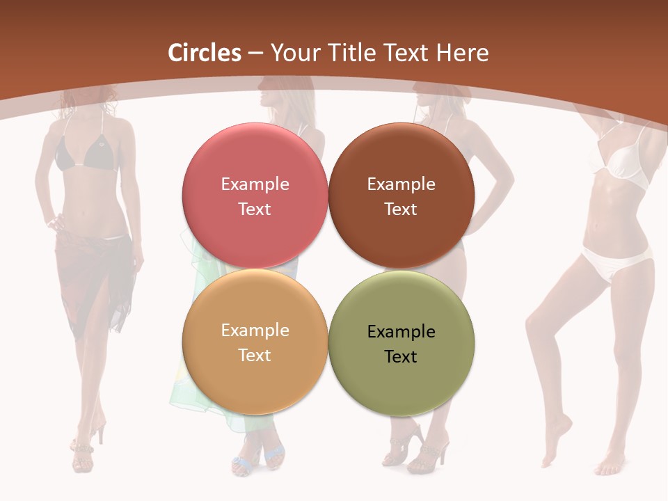 Panties Young People PowerPoint Template