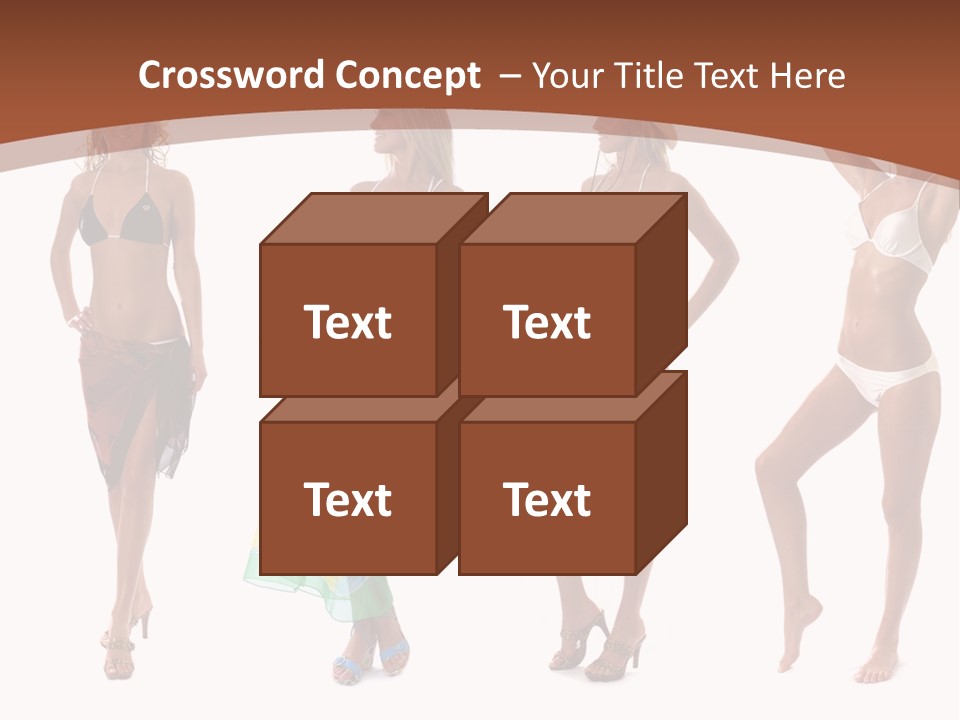 Panties Young People PowerPoint Template