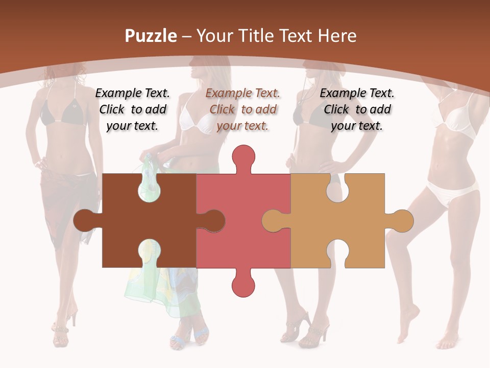 Panties Young People PowerPoint Template