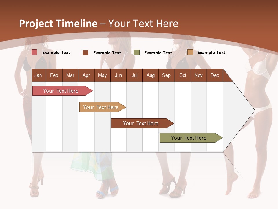 Panties Young People PowerPoint Template