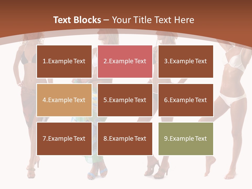 Panties Young People PowerPoint Template