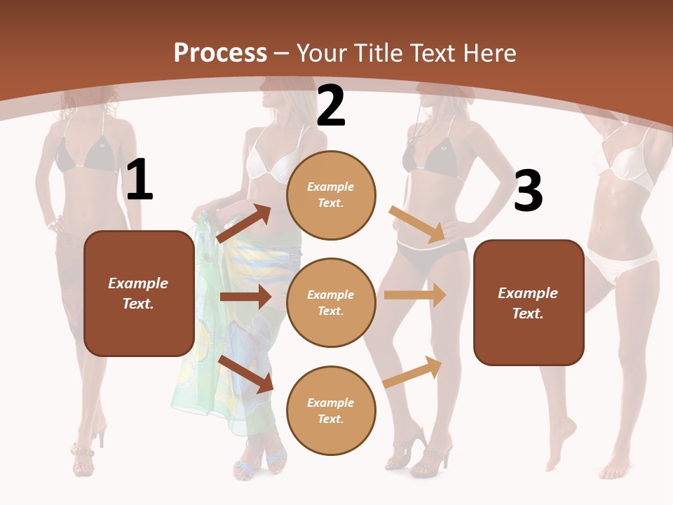 Panties Young People PowerPoint Template