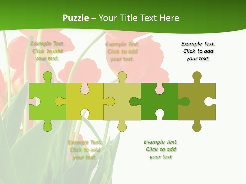 Beautiful Background Flowers PowerPoint Template