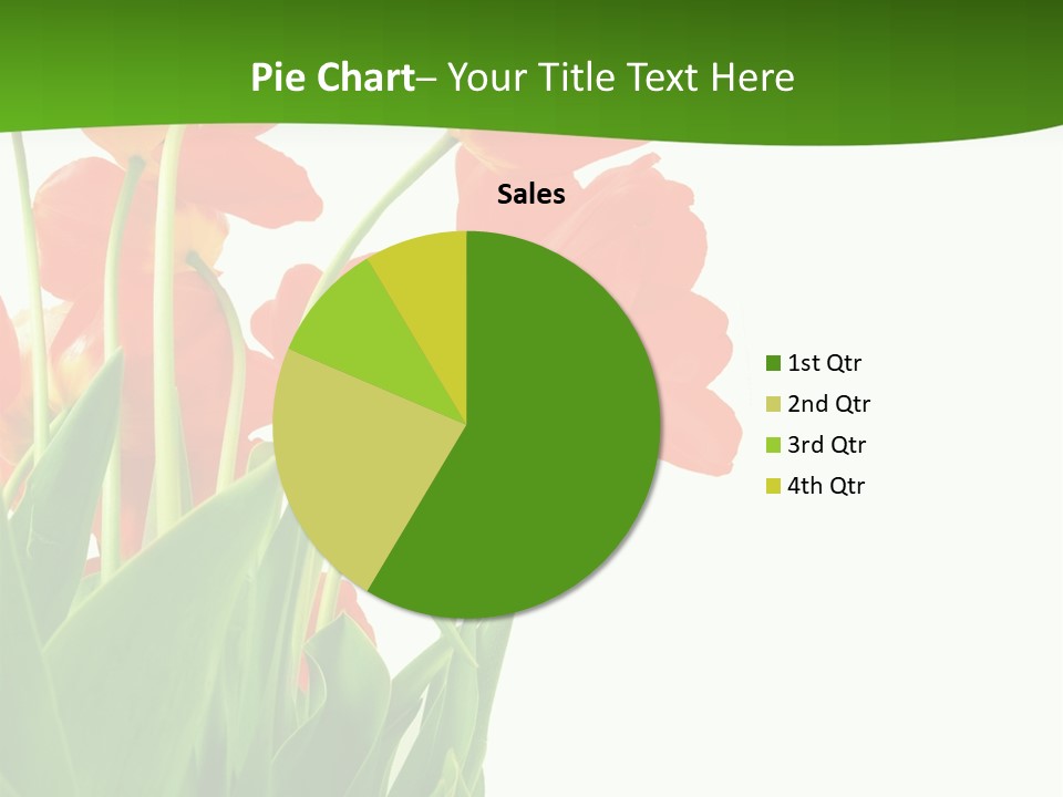 Beautiful Background Flowers PowerPoint Template