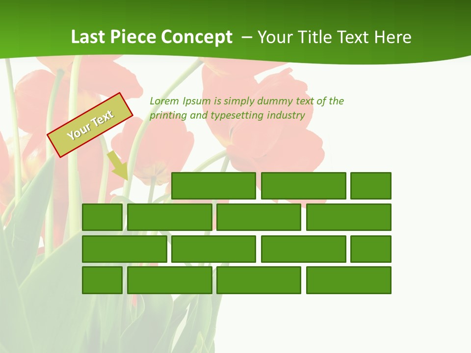Beautiful Background Flowers PowerPoint Template