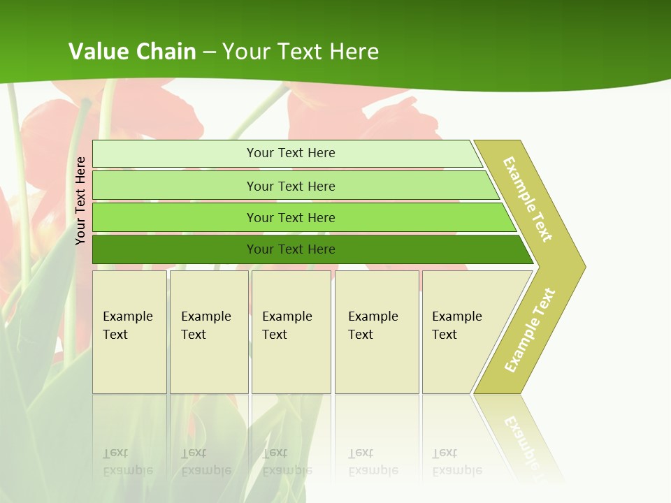 Beautiful Background Flowers PowerPoint Template