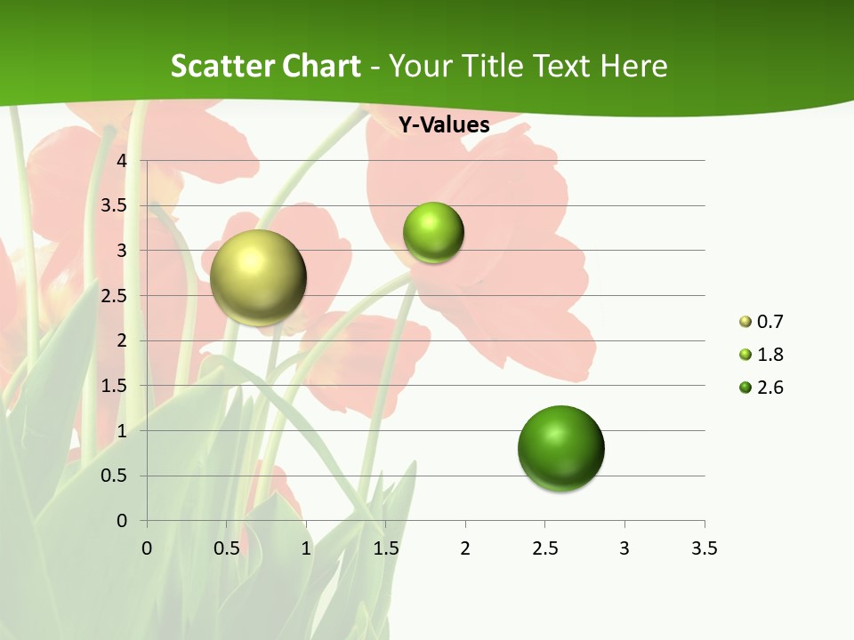 Beautiful Background Flowers PowerPoint Template