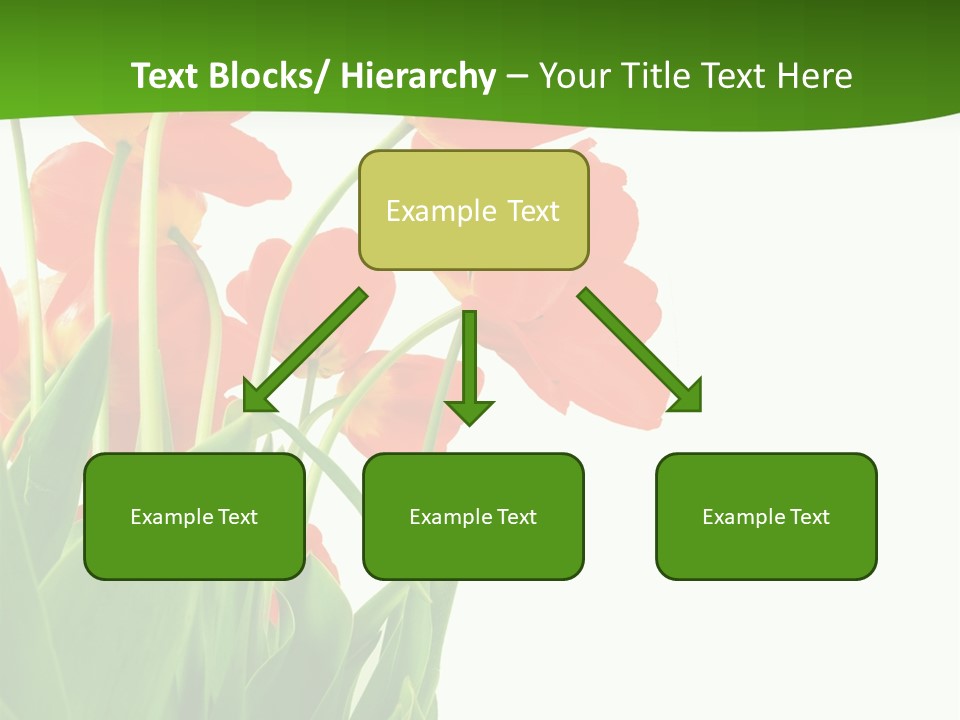 Beautiful Background Flowers PowerPoint Template