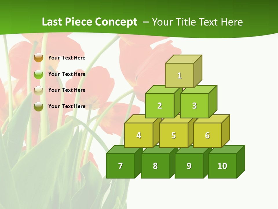 Beautiful Background Flowers PowerPoint Template