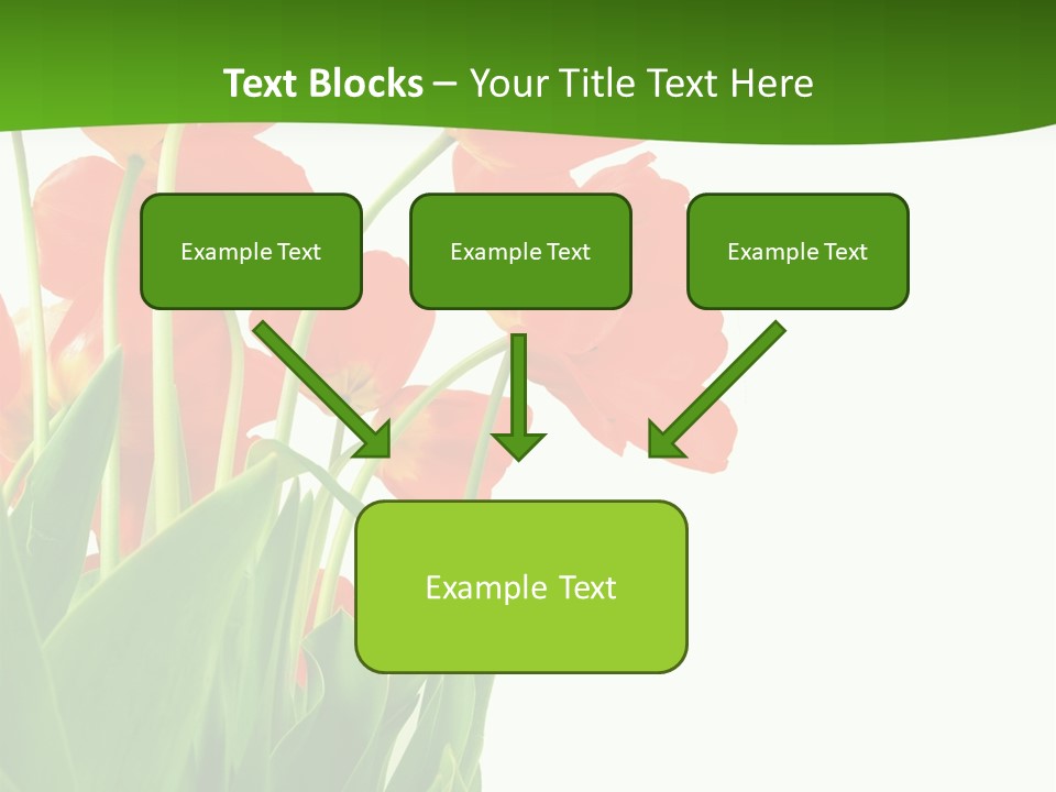 Beautiful Background Flowers PowerPoint Template