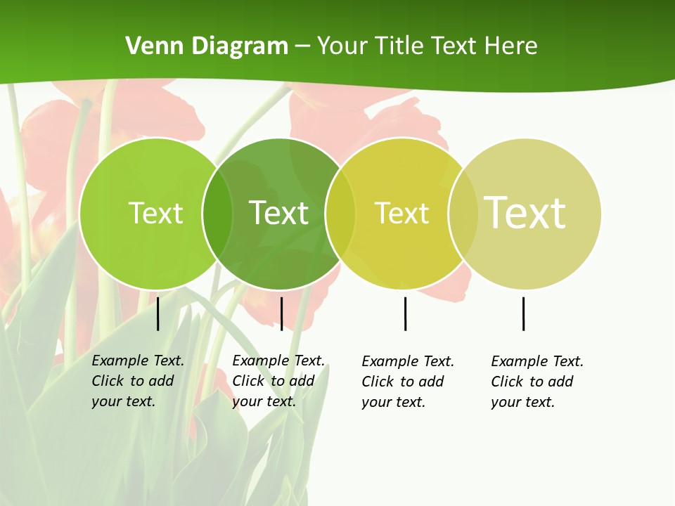 Beautiful Background Flowers PowerPoint Template